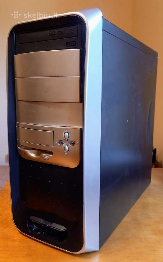 Atx kompiuterio korpusas + 300w Psu + Dvd-rw + Fdd - nuotraukos Nr. 2