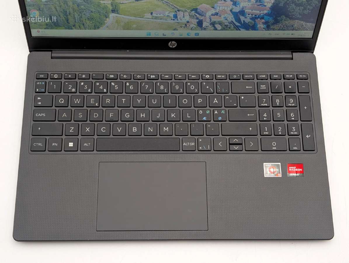 Hp 15 Ryzen 5/8gb Ddr5/256gb 15.6 - nuotraukos Nr. 4