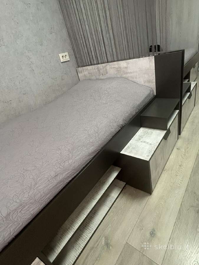 Dvi viengulės lovos 90x200cm - nuotraukos Nr. 5