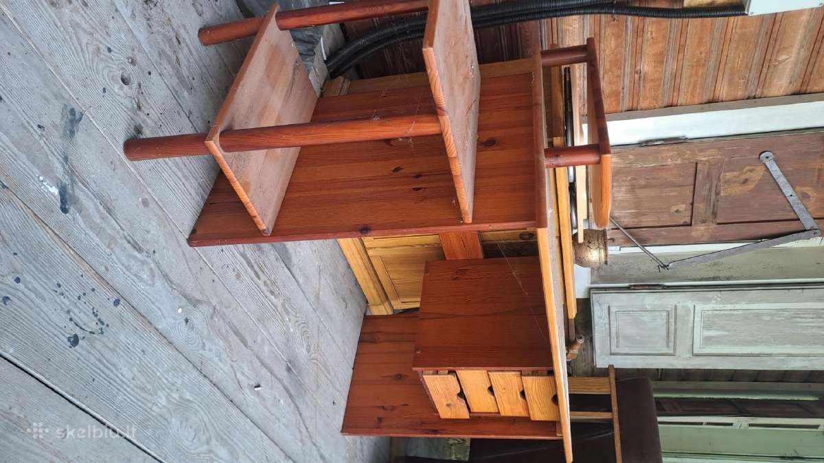 Dovanoju spintelę, stalą, kelios kėdės, vežimėlis - nuotraukos Nr. 8