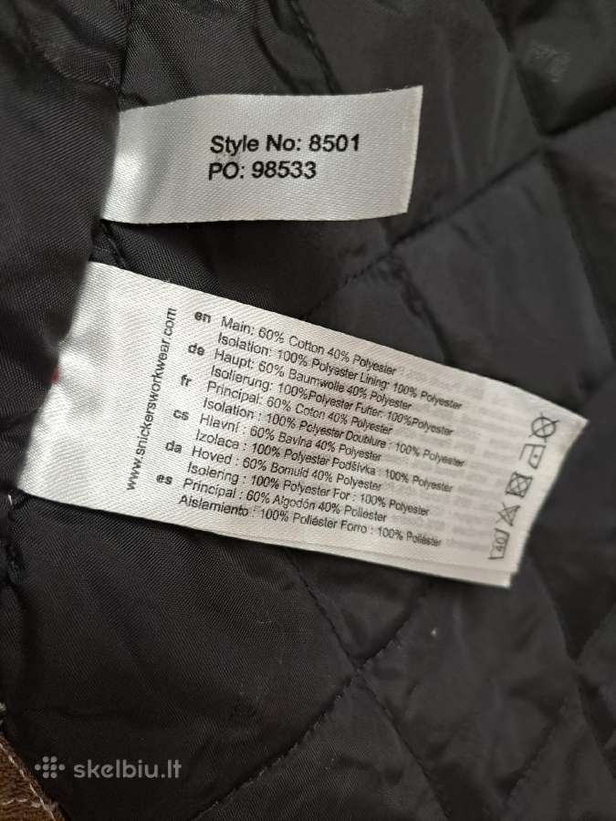 Snickers workwear/darbo pasiltinta striuke M d. - nuotraukos Nr. 8