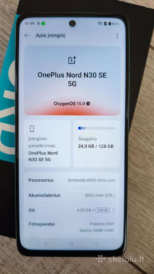 Oneplus Nord N30 Se 5G 4/128gb - nuotraukos Nr. 6