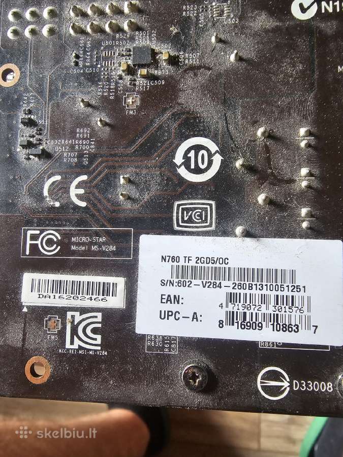 Msi Geforce Gtx 760 - nuotraukos Nr. 2