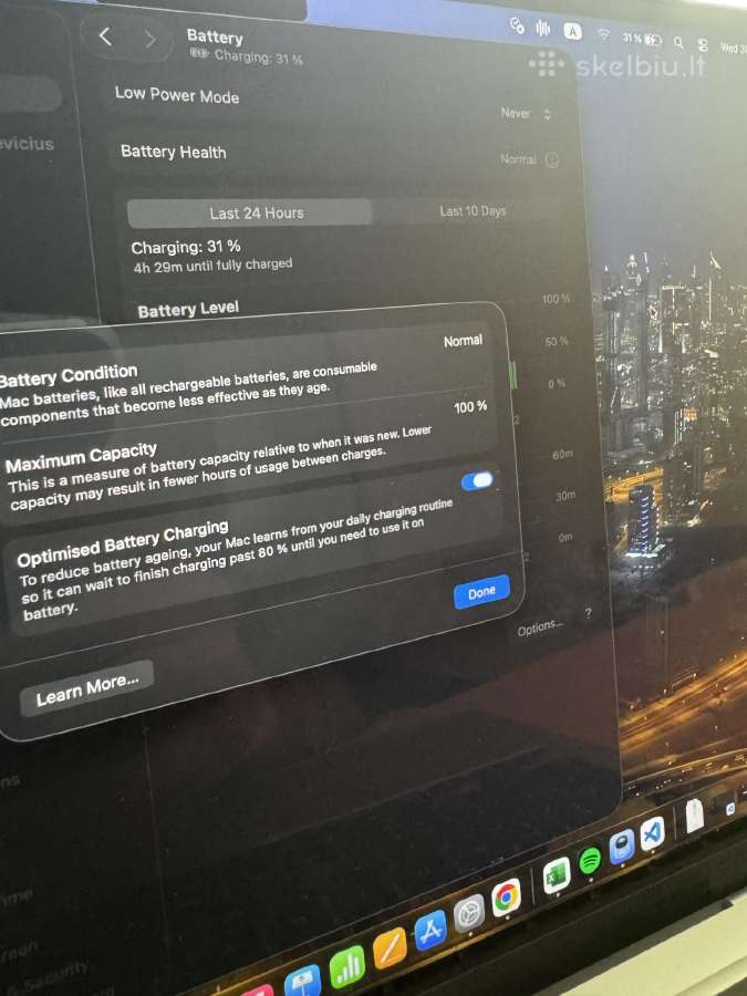 MacBook Air13“m4 10core Cpu 10core Gpu/24gb/512 - nuotraukos Nr. 6