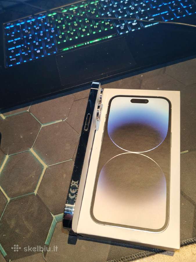 iPhone 14 Pro Silver 256gb. - nuotraukos Nr. 5