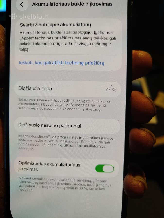 iPhone 14 Pro Silver 256gb. - nuotraukos Nr. 6