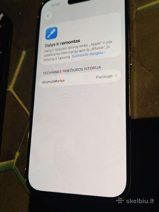 iPhone 14 Pro Silver 256gb. - nuotraukos Nr. 7