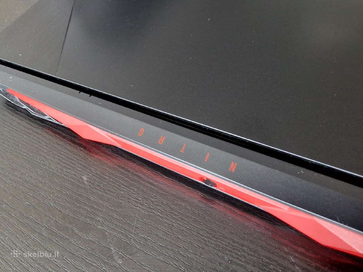 Acer Nitro 5, 16gb, 256+500 SSD, Gtx 1650 Ti 4gb - nuotraukos Nr. 9