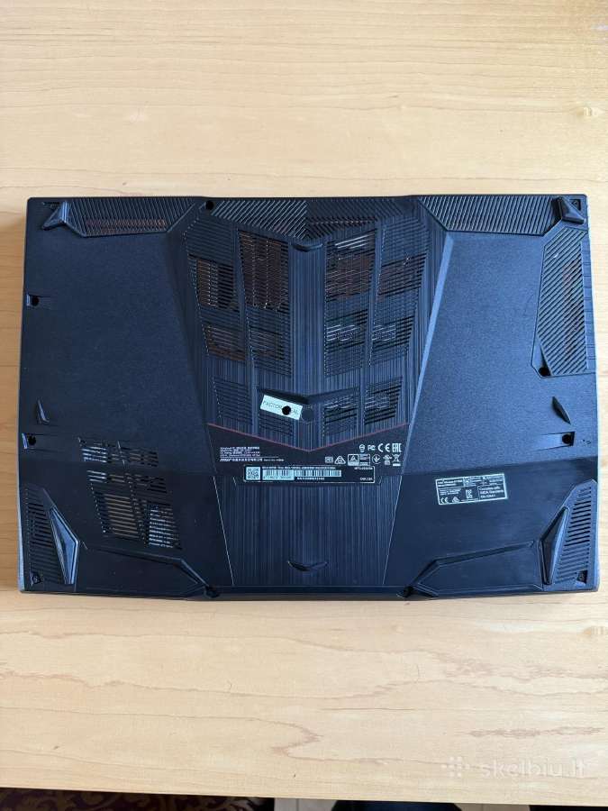 Msi Gf65 Thin 1660ti 6gb 16gb RAM 144hz - nuotraukos Nr. 3