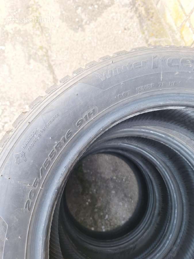 R16 205/55 m+s Bridgestone/hankook - nuotraukos Nr. 11