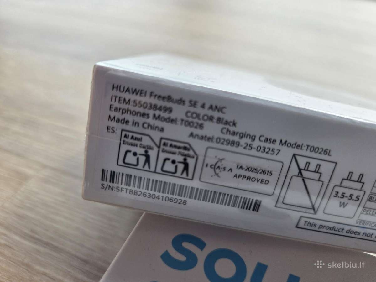 Huawei Honor X6 Lenovo E310 Huawei Se4 Anc Ausinės - nuotraukos Nr. 9
