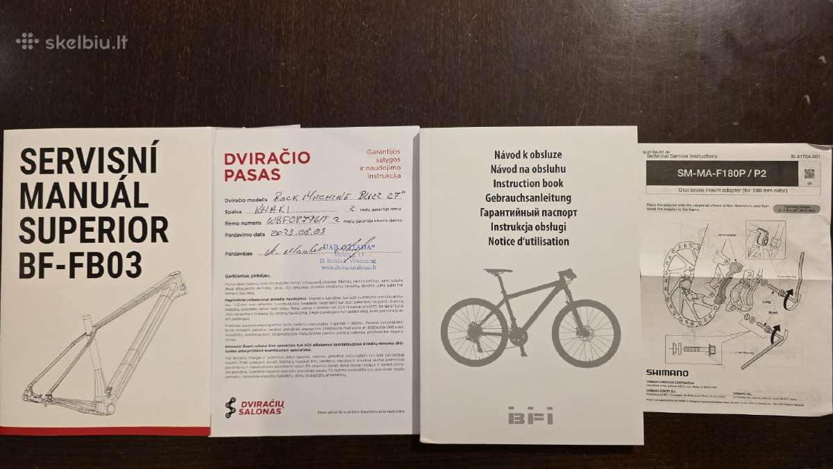 Kalnų (MTB) dviratis - nuotraukos Nr. 14