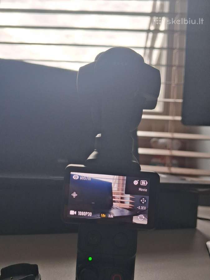 Dji osmo pocket 4p vlog combo - nuotraukos Nr. 3