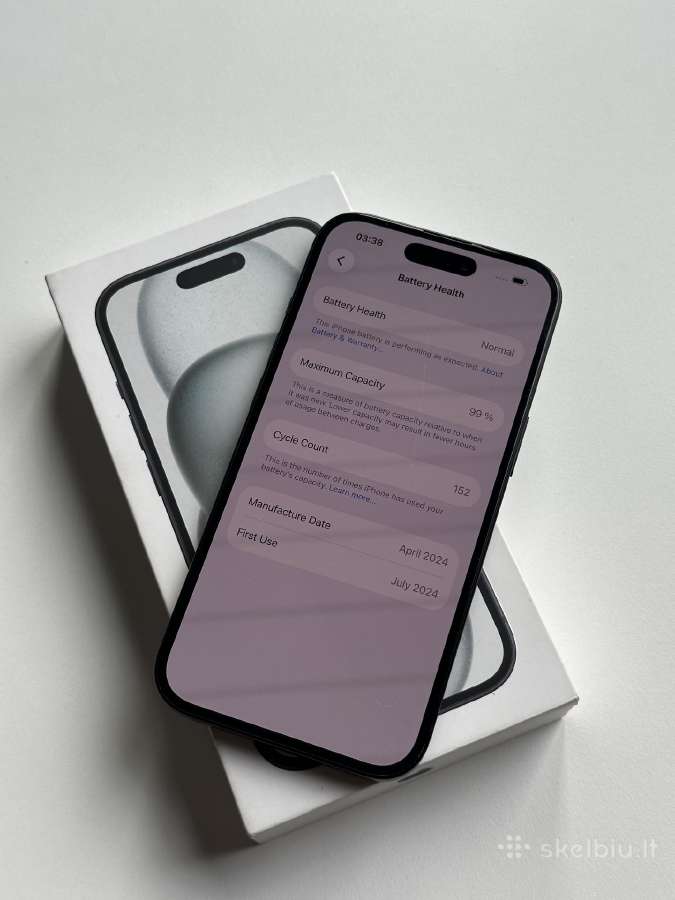 iPhone 15 99% - nuotraukos Nr. 3