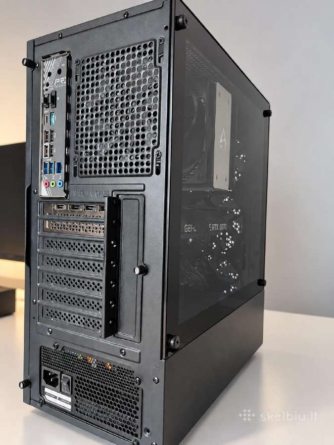R7 7800x3d/rtx 5070 žaidimų kompiuteris (garant.) - nuotraukos Nr. 4