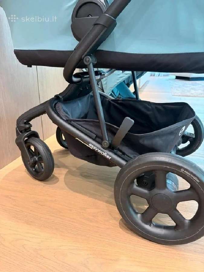 Easywalker Harvey² 2-in-1 + vokelis Coral Green - nuotraukos Nr. 7