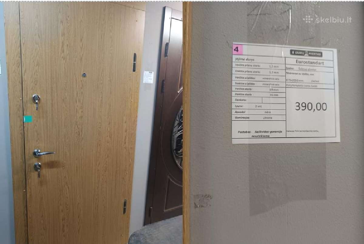 Ekspozicijos išpardavimas Lauko durys - nuotraukos Nr. 16