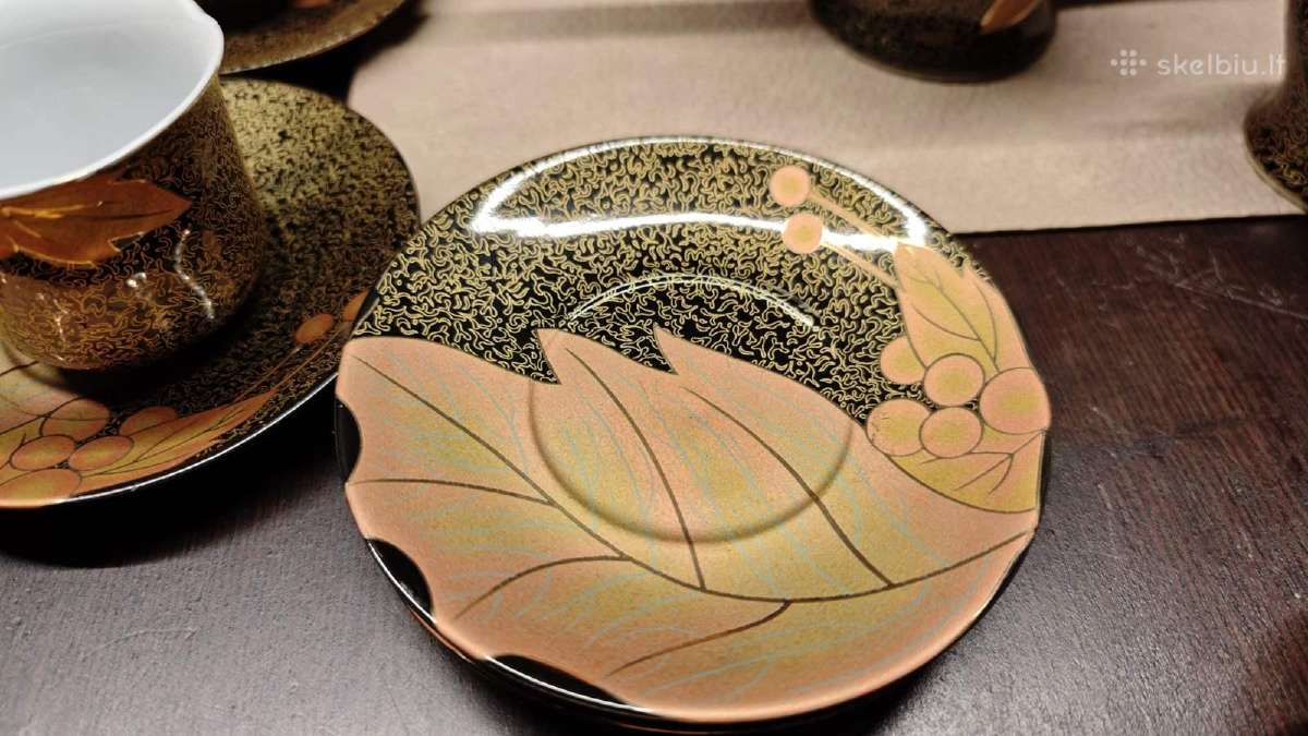 Japoniškas porceliano servizas Gold Collection - nuotraukos Nr. 9