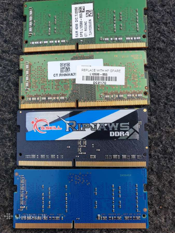 Ddr4 po 1vnt 4-8gb - nuotraukos Nr. 3