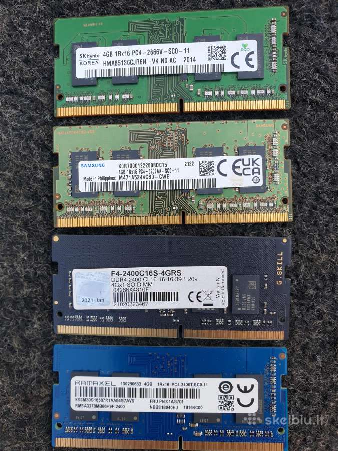 Ddr4 po 1vnt 4-8gb - nuotraukos Nr. 2