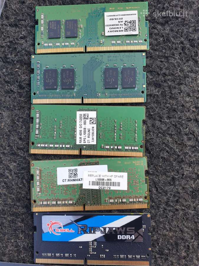 Ddr4 po 1vnt 4-8gb - nuotraukos Nr. 5
