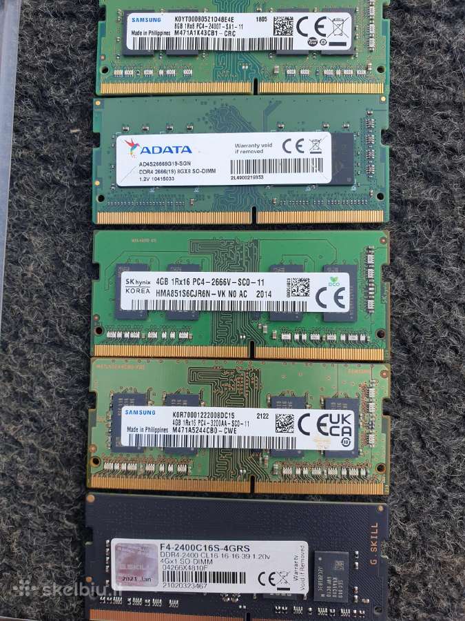 Ddr4 po 1vnt 4-8gb - nuotraukos Nr. 4