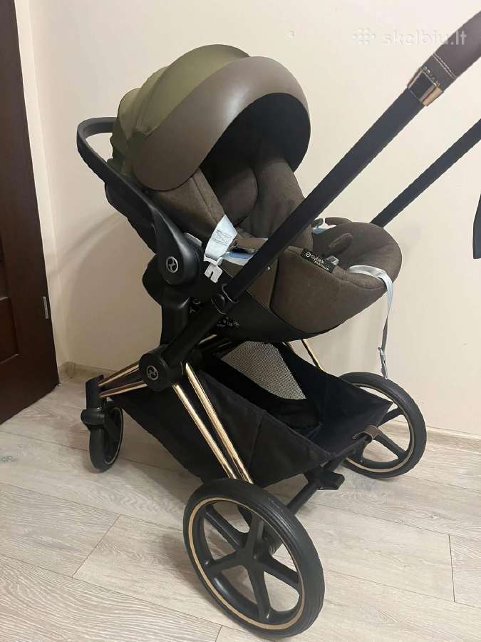 Cybex Priam Rose Gold vežimėlis - nuotraukos Nr. 3