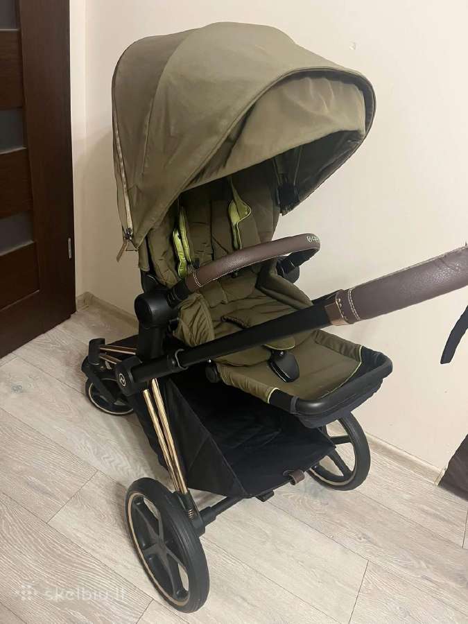 Cybex Priam Rose Gold vežimėlis - nuotraukos Nr. 4