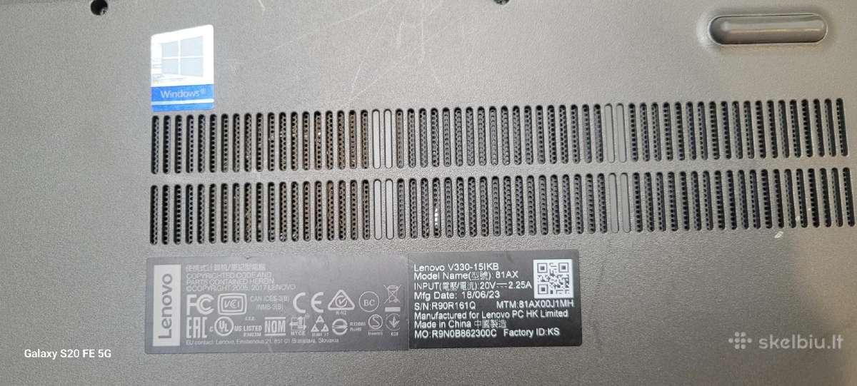 Lenovo V330-15ikb - nuotraukos Nr. 2