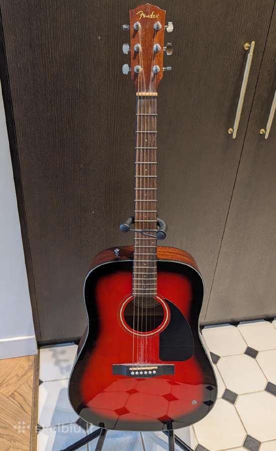 Fender akustinė gitara (CD-60 db-DS-v2 - nuotraukos Nr. 2