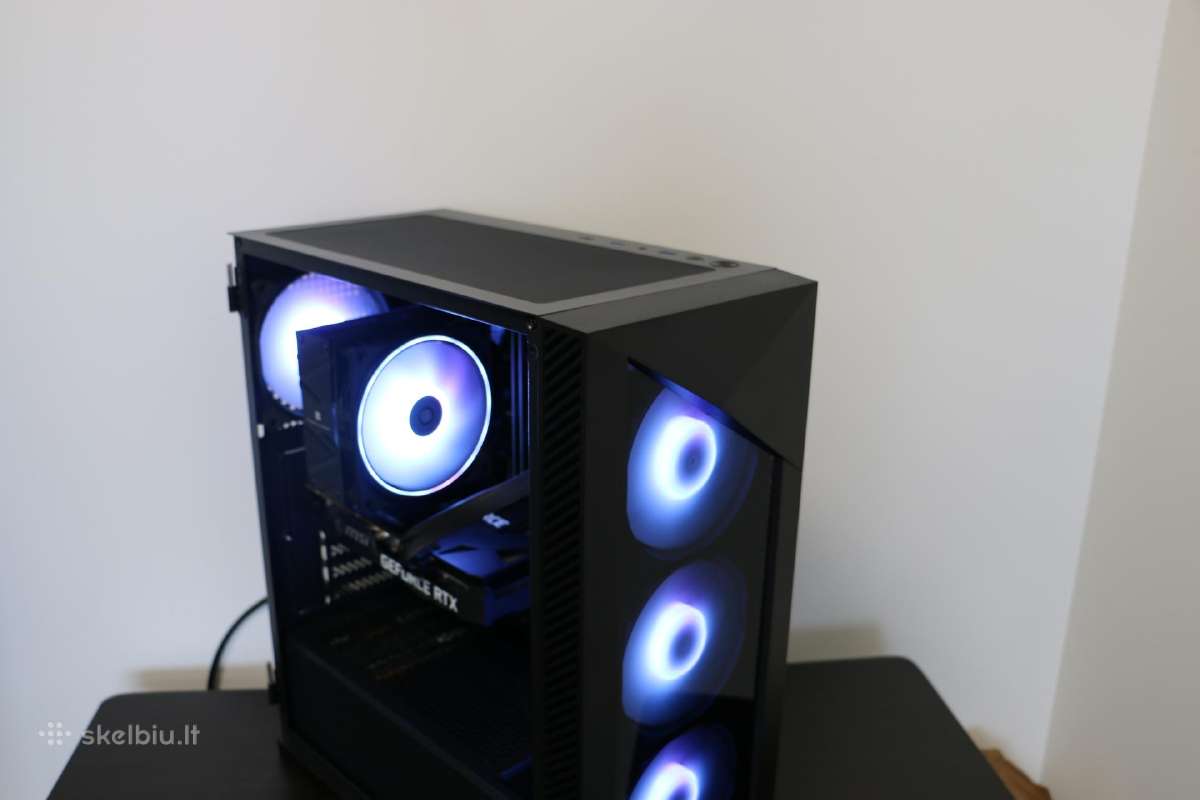 Žaidimų kompiuteris - Ryzen 5 5600x - Rtx3060ti - nuotraukos Nr. 3