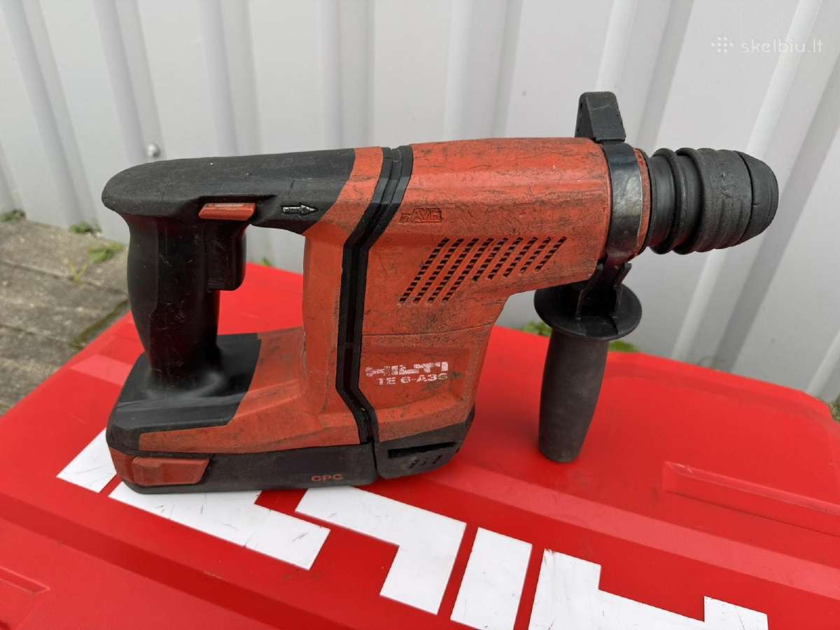 Akumuliatorinis perforatorius Hilti Te6-a36 - nuotraukos Nr. 4