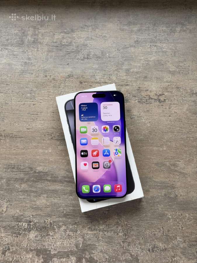 Apple iPhone 16 pro Max 256gb Gerai veikiantis - nuotraukos Nr. 9