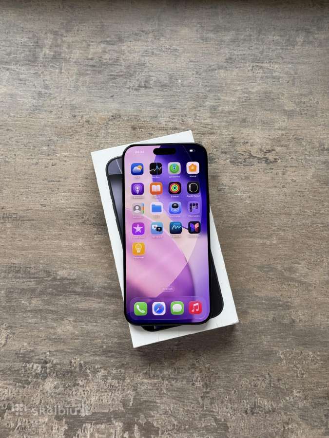 Apple iPhone 16 pro Max 256gb Gerai veikiantis - nuotraukos Nr. 10