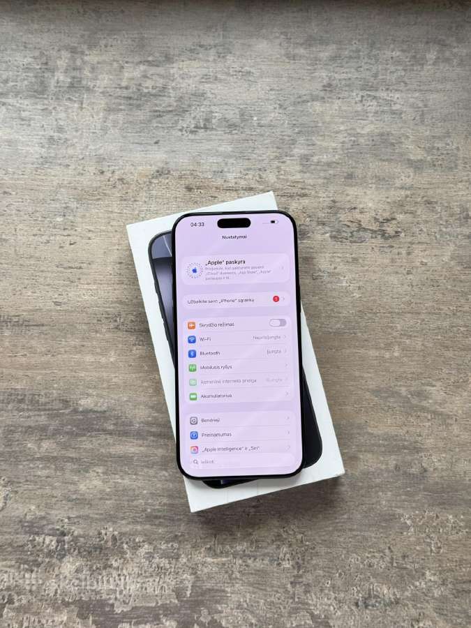 Apple iPhone 16 pro Max 256gb Gerai veikiantis - nuotraukos Nr. 11