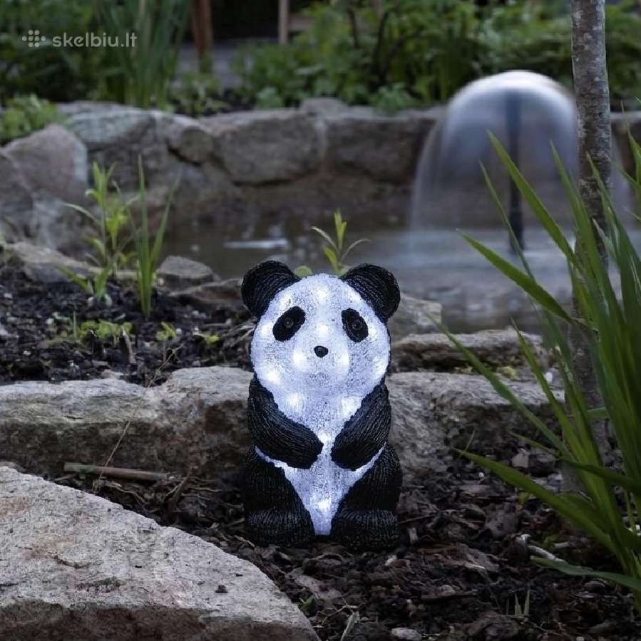 Akrilinė LED panda - nuotraukos Nr. 3