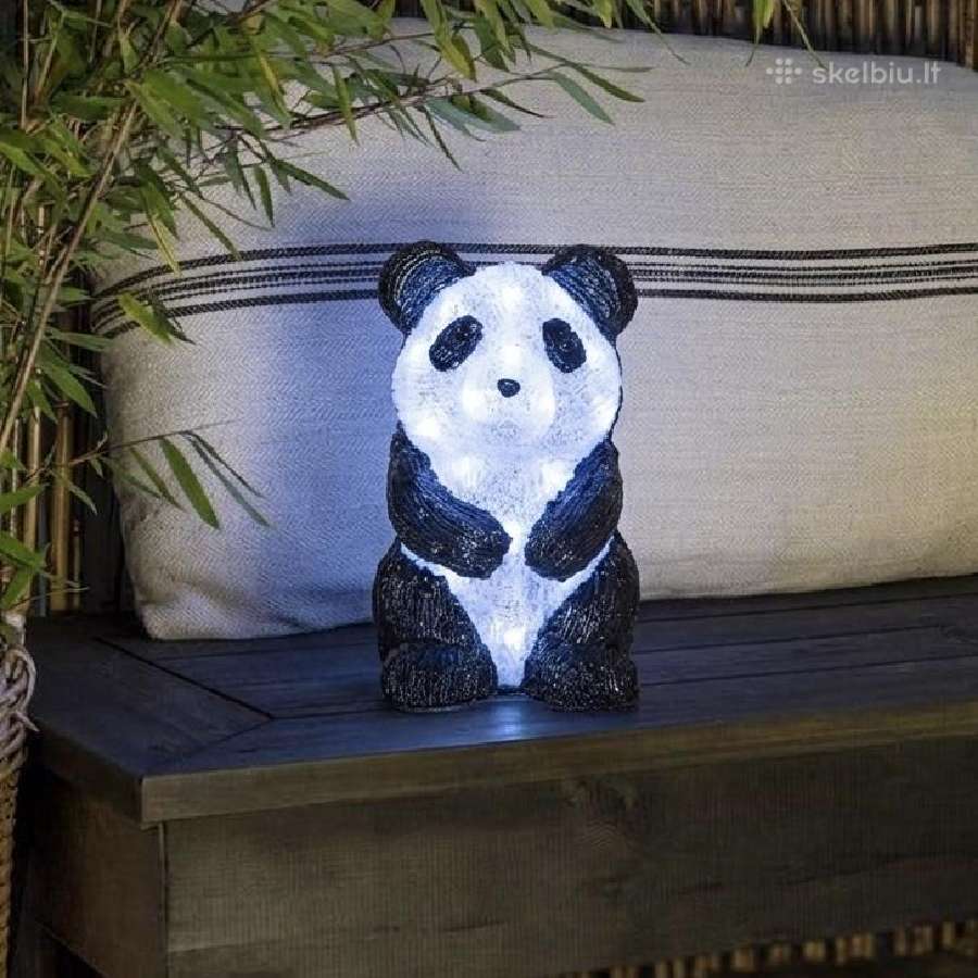 Akrilinė LED panda - nuotraukos Nr. 4