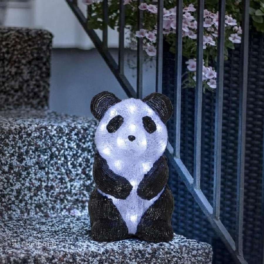 Akrilinė LED panda - nuotraukos Nr. 5