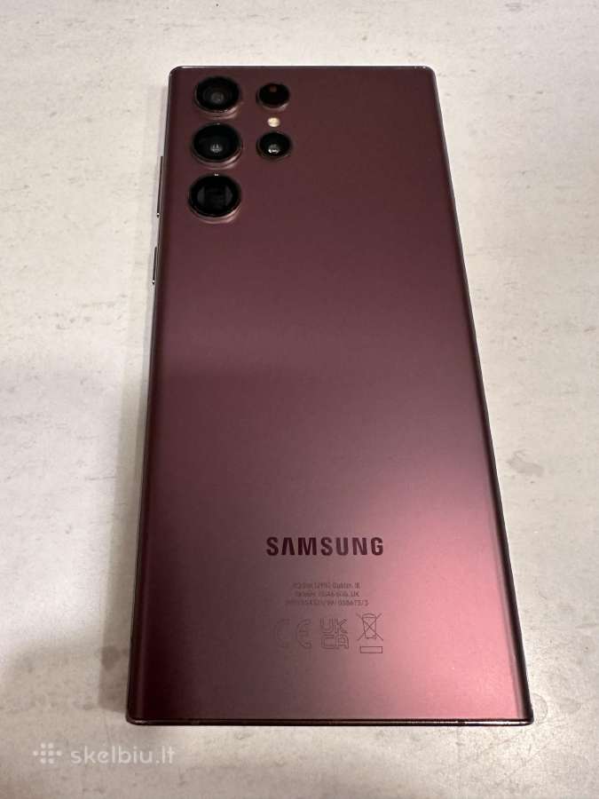 Samsung Galaxy s22 ultra 256gb - nuotraukos Nr. 3
