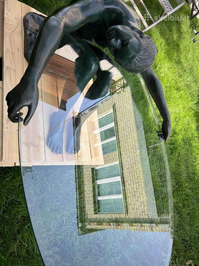 Unikalus bronzos staliukas iš 70-uju Prancuzija. - nuotraukos Nr. 9
