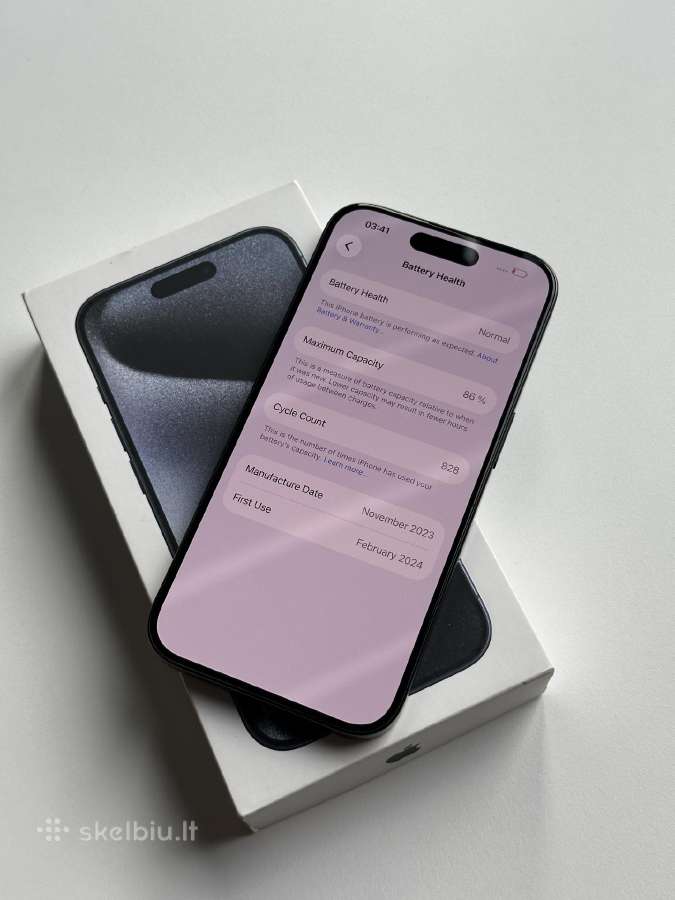 iPhone 15 Pro - nuotraukos Nr. 3