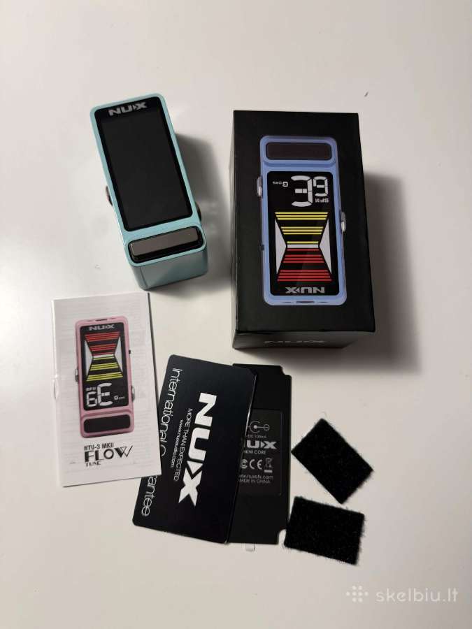Nux Flow Tune Mkii Tuner Pedalas - nuotraukos Nr. 3
