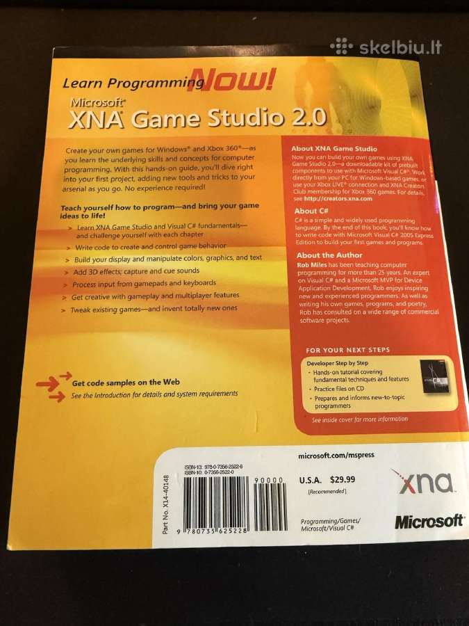 Microsoft Xna Game Studio 2.0 - nuotraukos Nr. 6