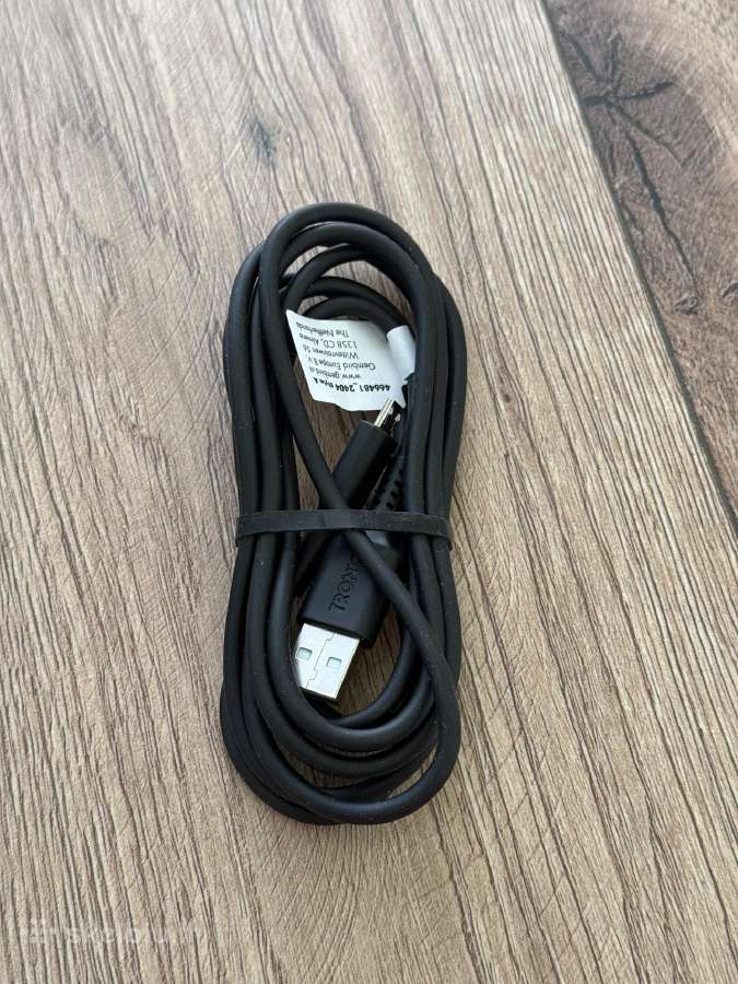 Micro-usb/usb kabelis, 180 cm, juodas - nuotraukos Nr. 6