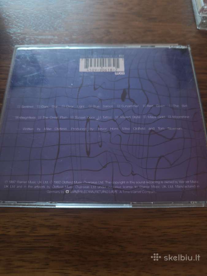 CD Mike Oldfield - Tubular Bells II - nuotraukos Nr. 2
