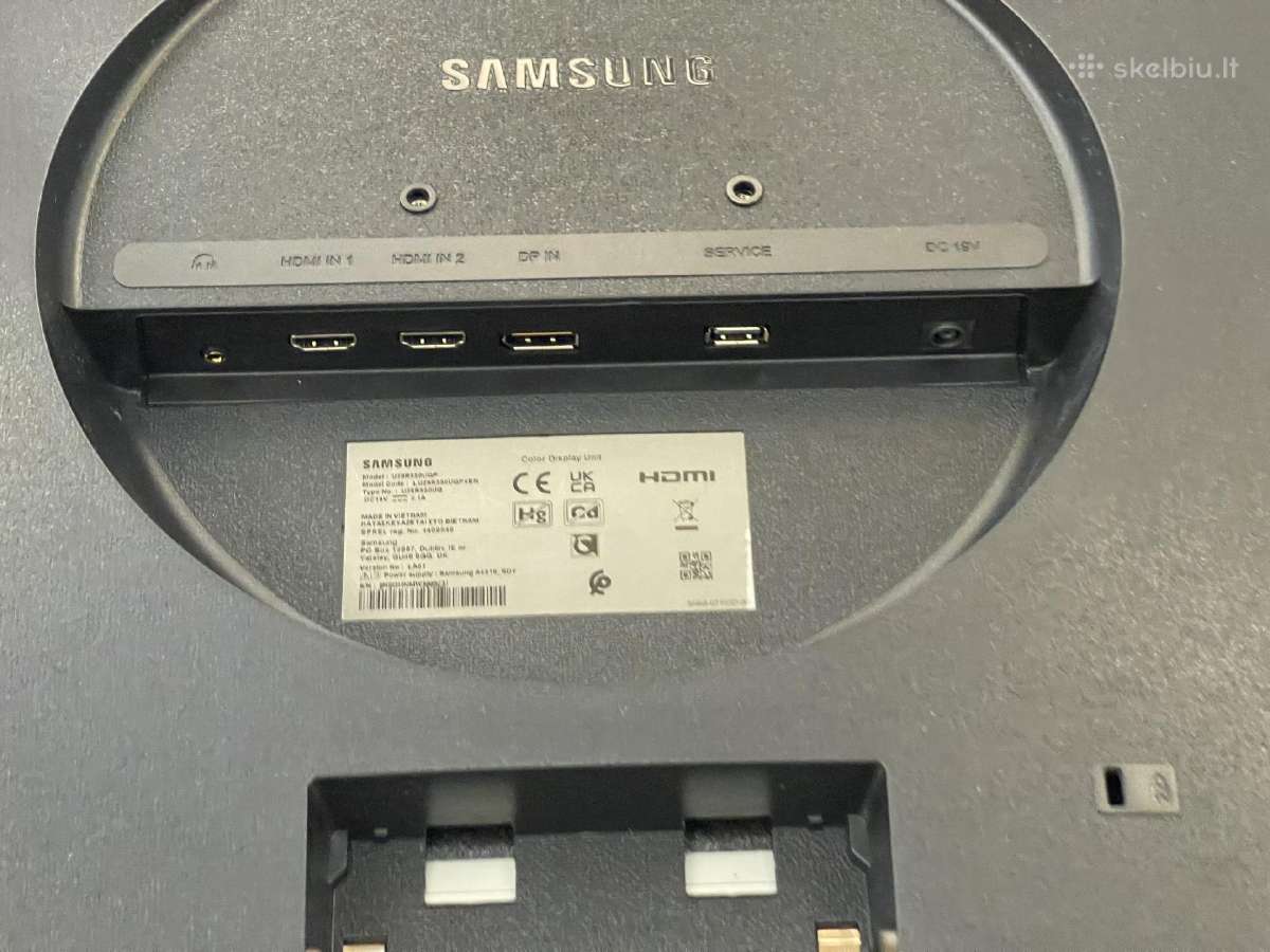 28" 4k Uhd Ips Samsung U28r550uqp su garantija - nuotraukos Nr. 4