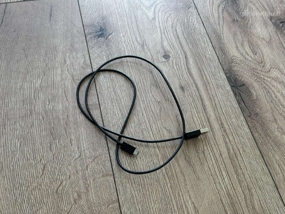 Micro-usb/usb kabelis, 98 cm, juodas - nuotraukos Nr. 2