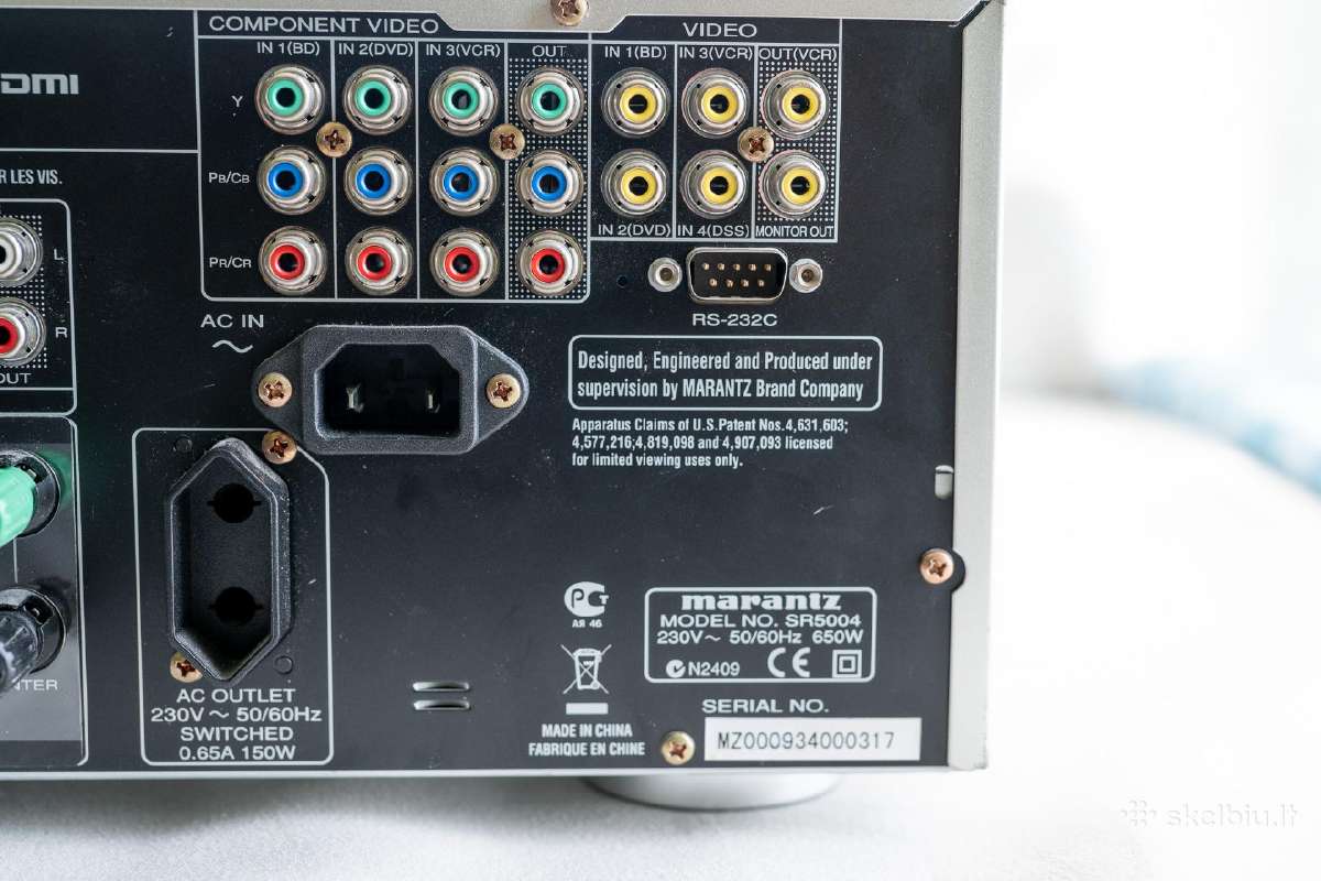 Marantz Sr5004 - nuotraukos Nr. 4