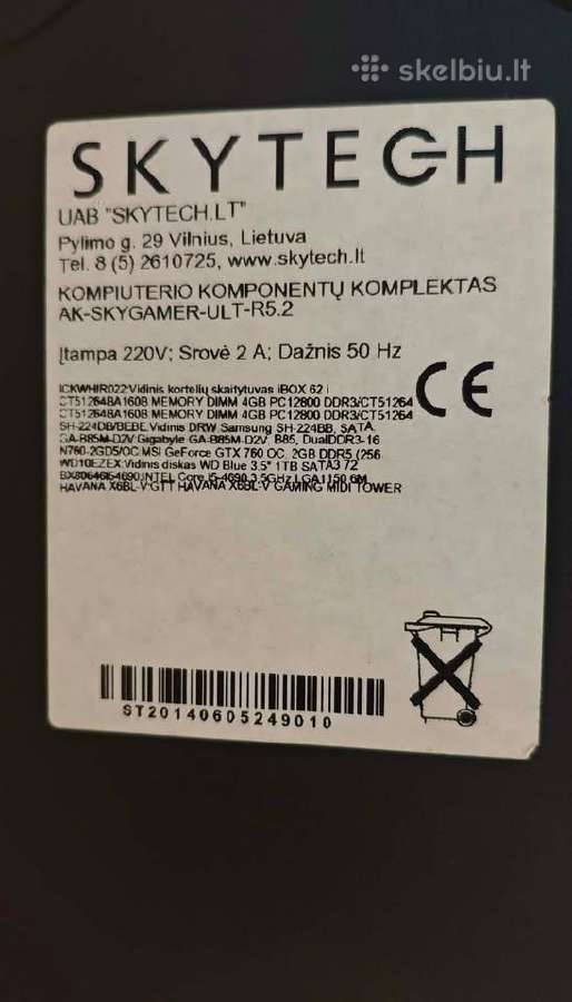 Stacionarus Kompiuteris Pc - nuotraukos Nr. 5
