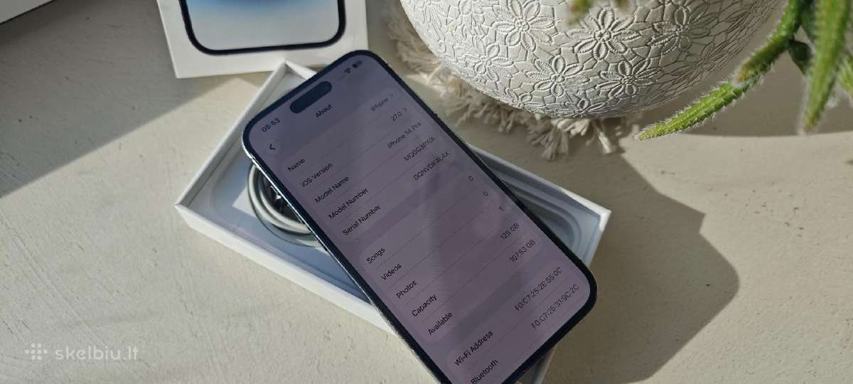 iPhone 14 pro 94 battery life - nuotraukos Nr. 3